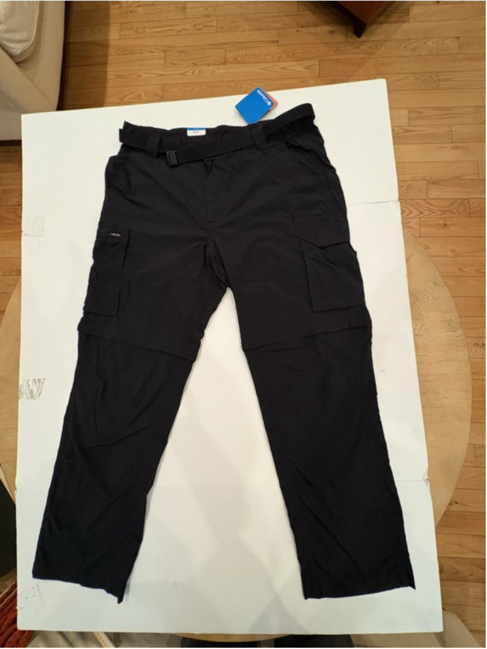 Columbia Men's Silver Ridge Utility Convertible Pants-38x32-black-cargo Trousers